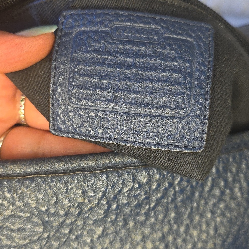 Coach LEGACY 25678 Pebble Leather DUFFLE With NWOT Badlands Pouch - Picture 12 of 14